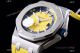JF Factory V8 1-1 Best Audemars Piguet Diver's Watch Yellow Dial 3120 Movement (2)_th.jpg